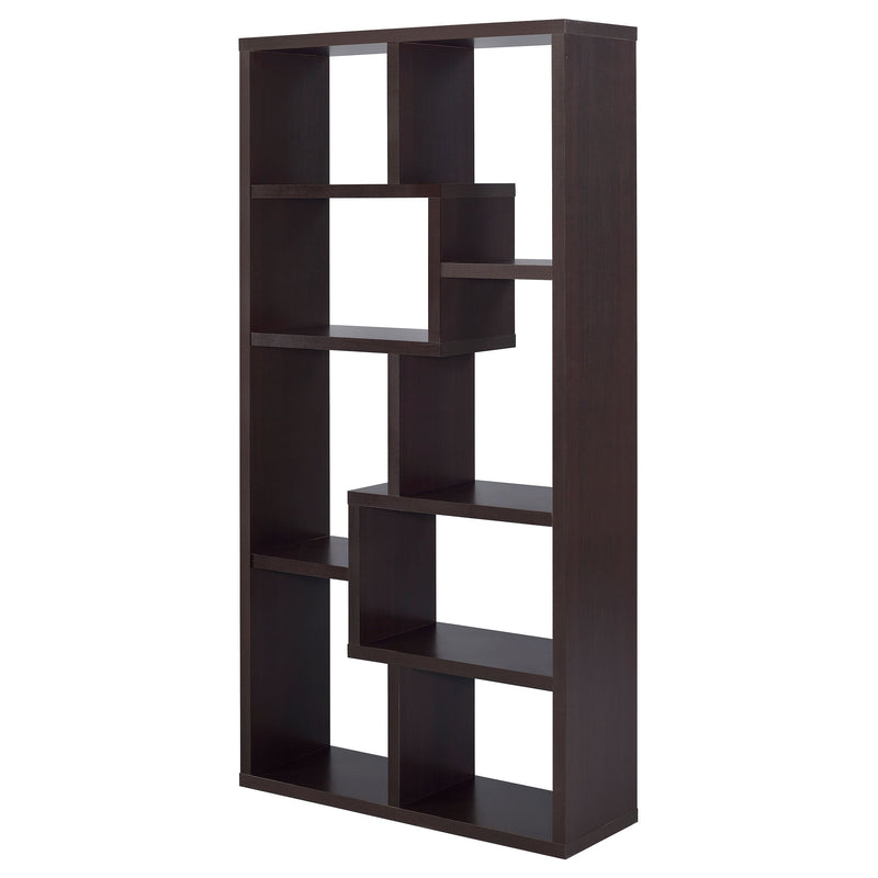 Theo 71-inch 6-shelf Bookshelf