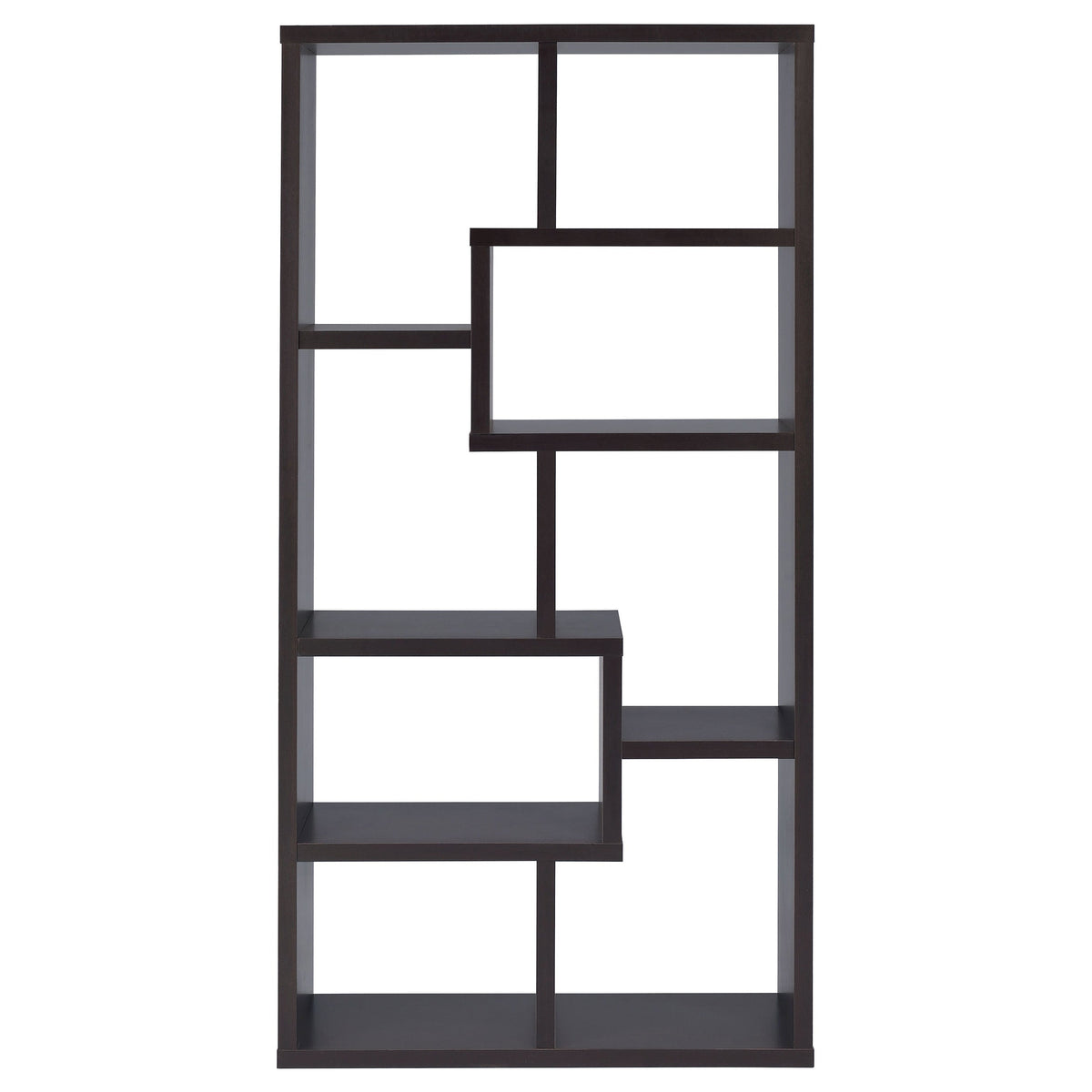 Theo 71-inch 6-shelf Bookshelf