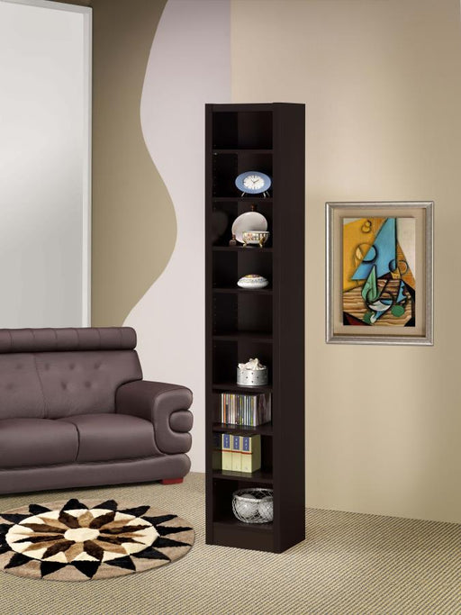 Eliam 71-inch 8-shelf Bookcase Cappuccino Default Title