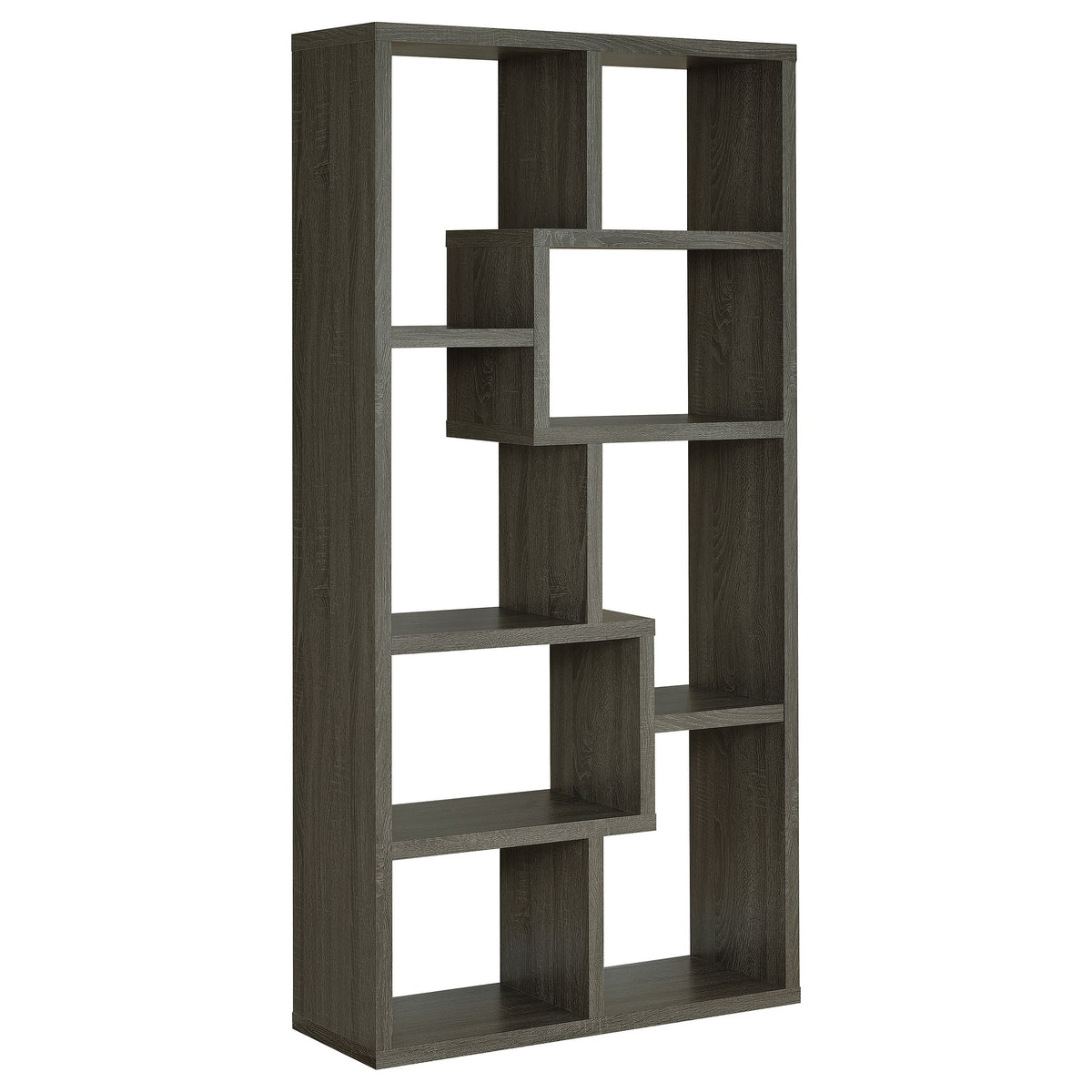 Theo 71-inch 6-shelf Bookshelf