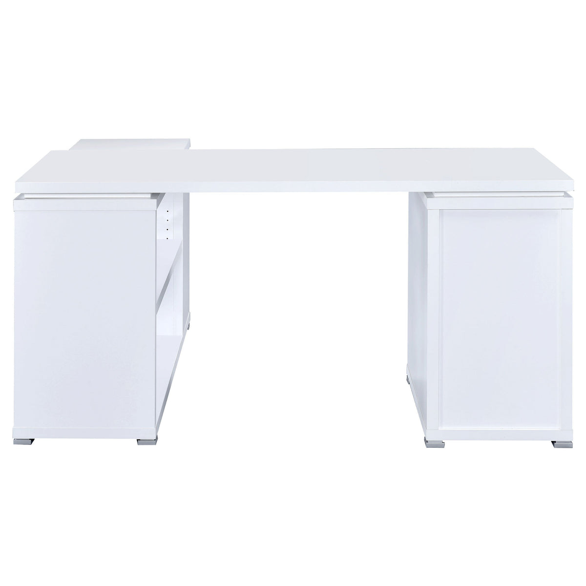 Yvette 60-inch 3-drawer L-Shape Computer Desk