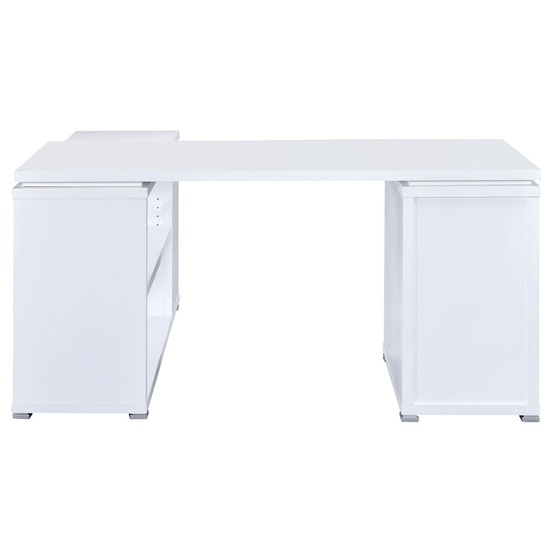 Yvette 60-inch 3-drawer L-Shape Computer Desk
