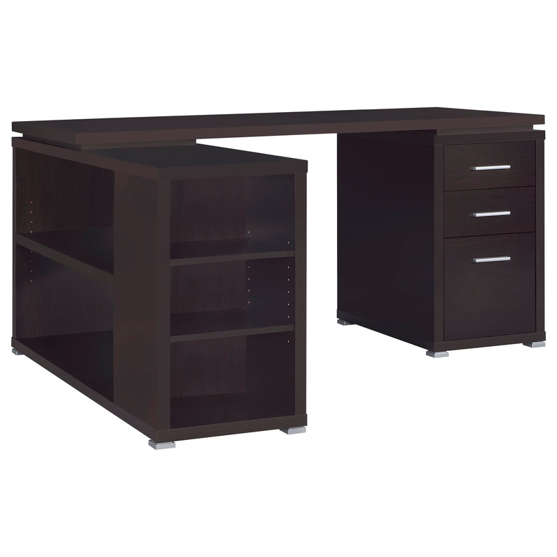 Yvette 60-inch 3-drawer L-Shape Computer Desk