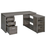Yvette 60-inch 3-drawer L-Shape Computer Desk