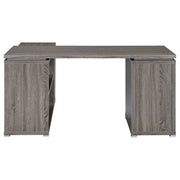 Yvette 60-inch 3-drawer L-Shape Computer Desk