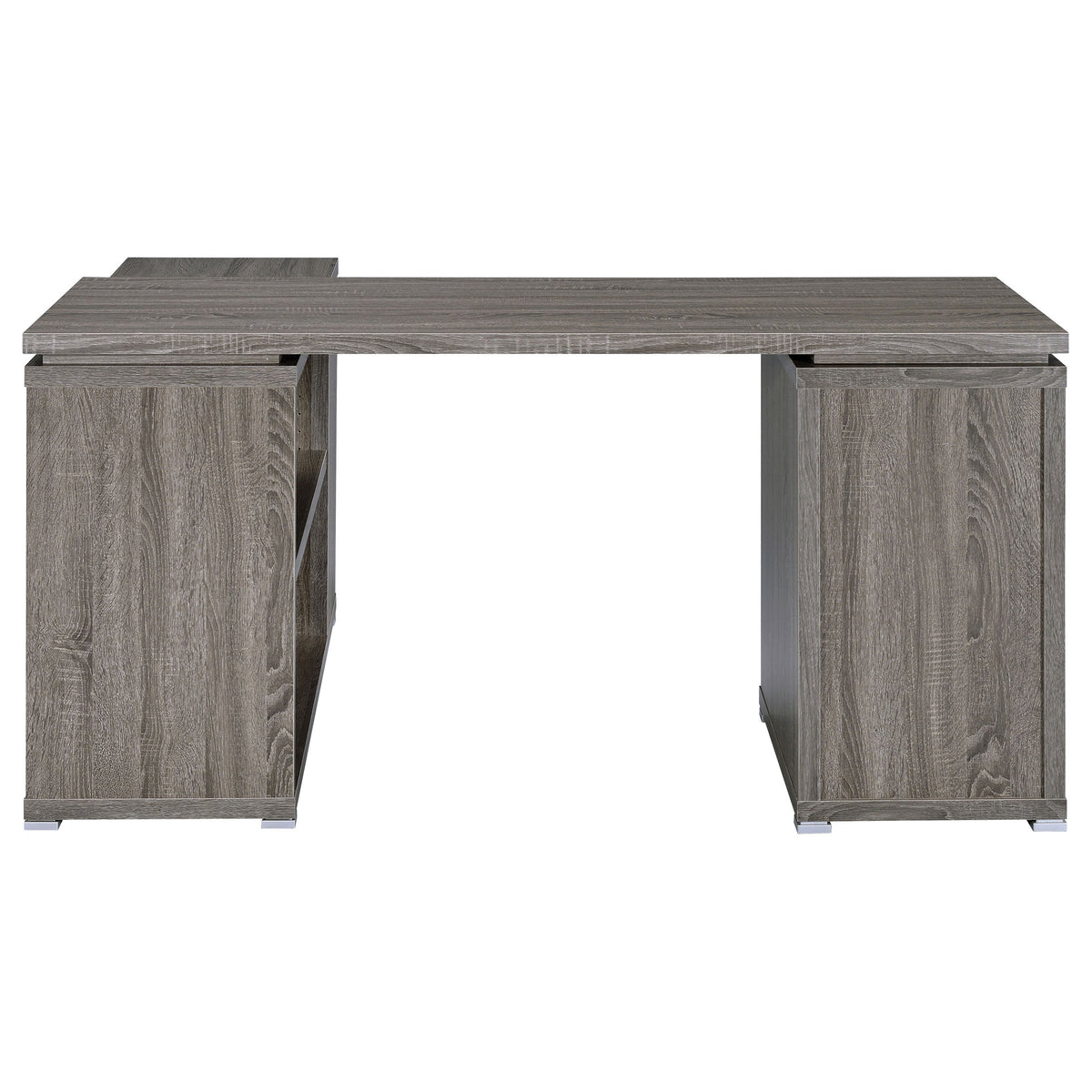 Yvette 60-inch 3-drawer L-Shape Computer Desk