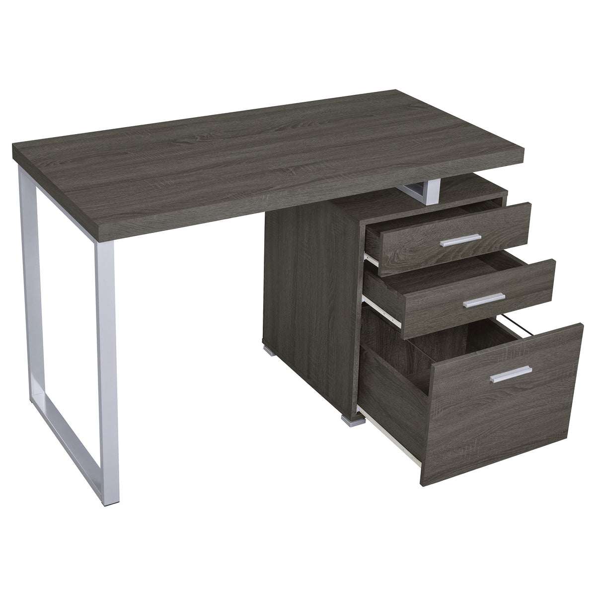 Brennan 47-inch 3-drawer Office Computer Desk