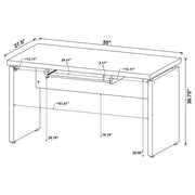 Skylar L-Shape Desk with Mobile File Cabinet Cappuccino