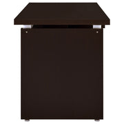 Skylar 55-inch Computer Desk with Keyboard Drawer Cappuccino