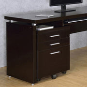 Skylar 3-drawer Home Office Mobile File Cabinet Cappuccino Default Title