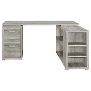 Yvette 60-inch 3-drawer L-Shape Computer Desk