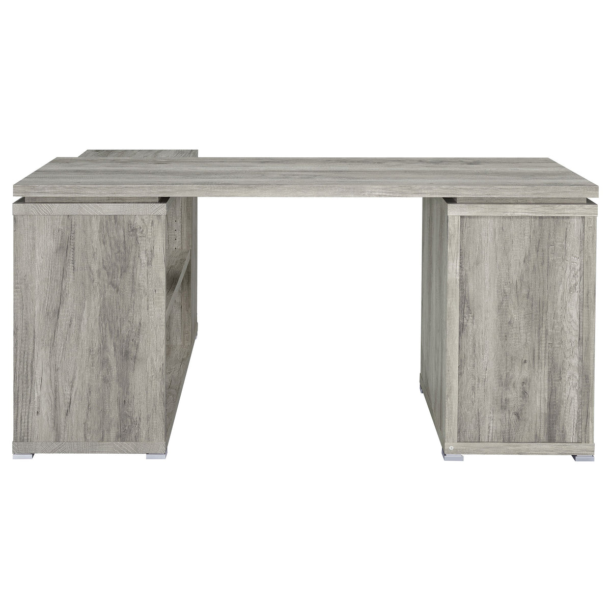Yvette 60-inch 3-drawer L-Shape Computer Desk