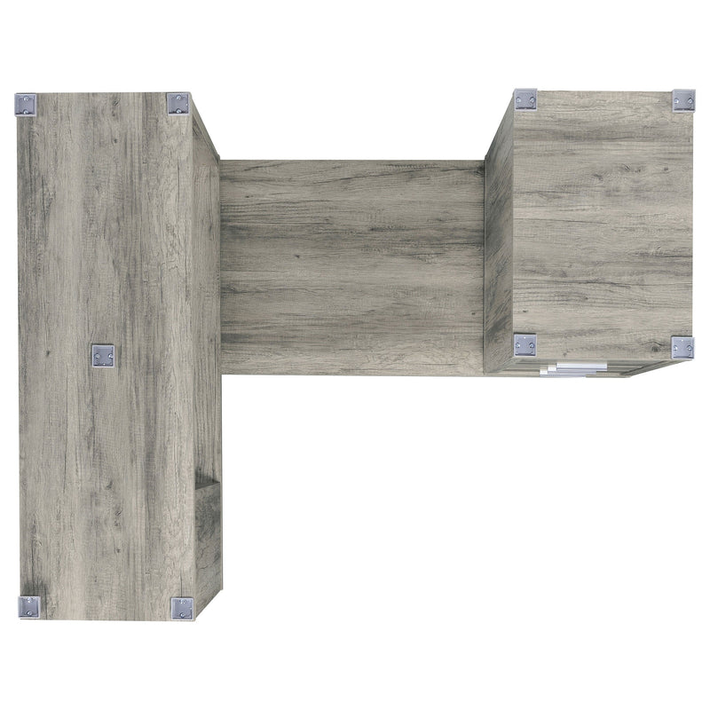 Yvette 60-inch 3-drawer L-Shape Computer Desk