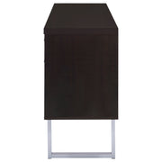 Lawtey 5-drawer Home Office Storage Credenza Cappuccino