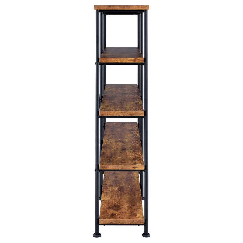 Analiese 63-inch 4-shelf Double Bookshelf