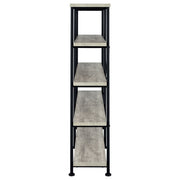 Analiese 63-inch 4-shelf Double Bookshelf