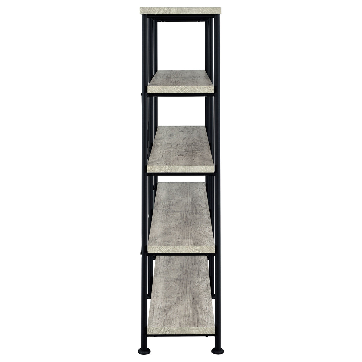 Analiese 63-inch 4-shelf Double Bookshelf