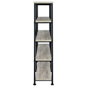 Analiese 63-inch 4-shelf Double Bookshelf
