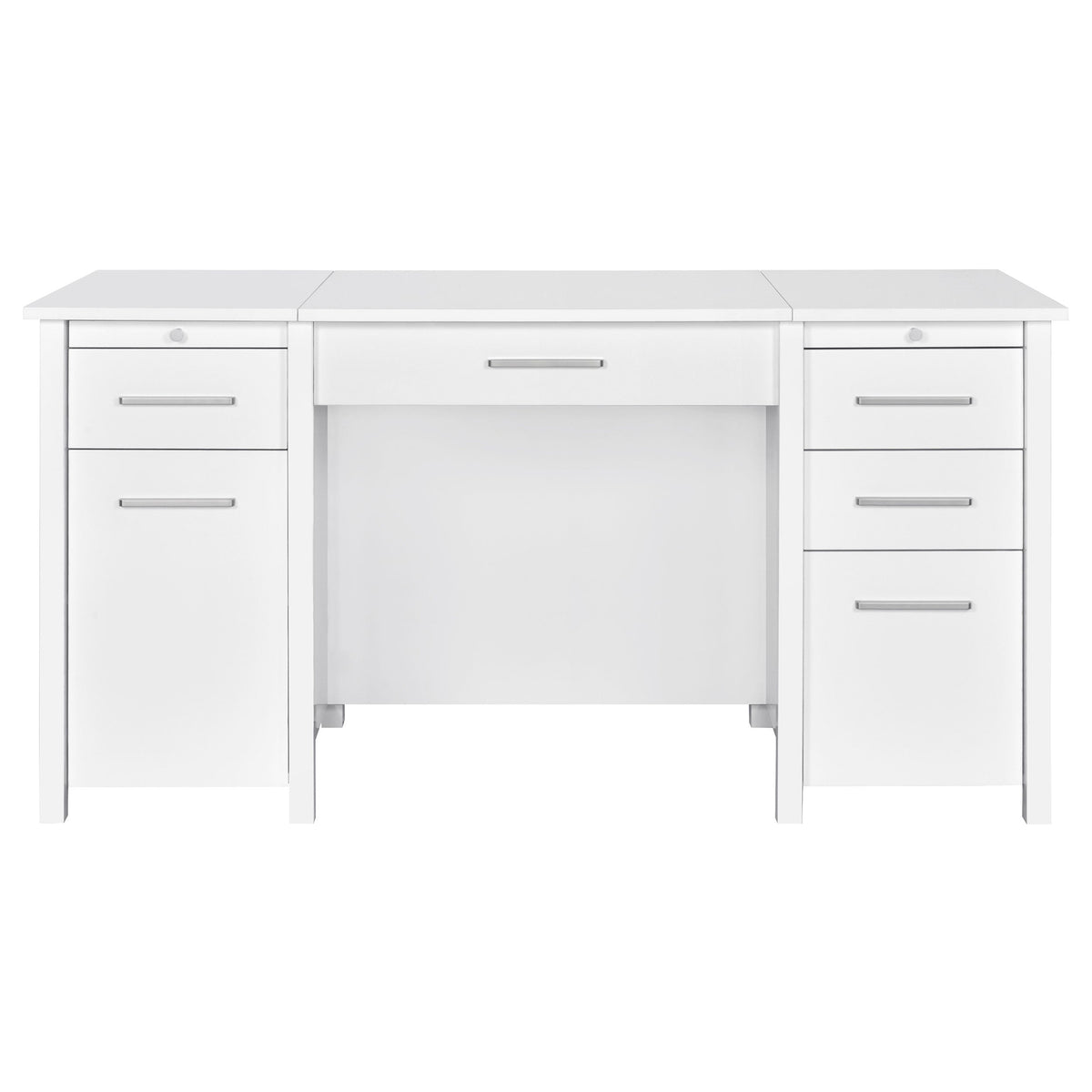 Dylan 60-inch 4-drawer Lift Top Office Desk High Gloss