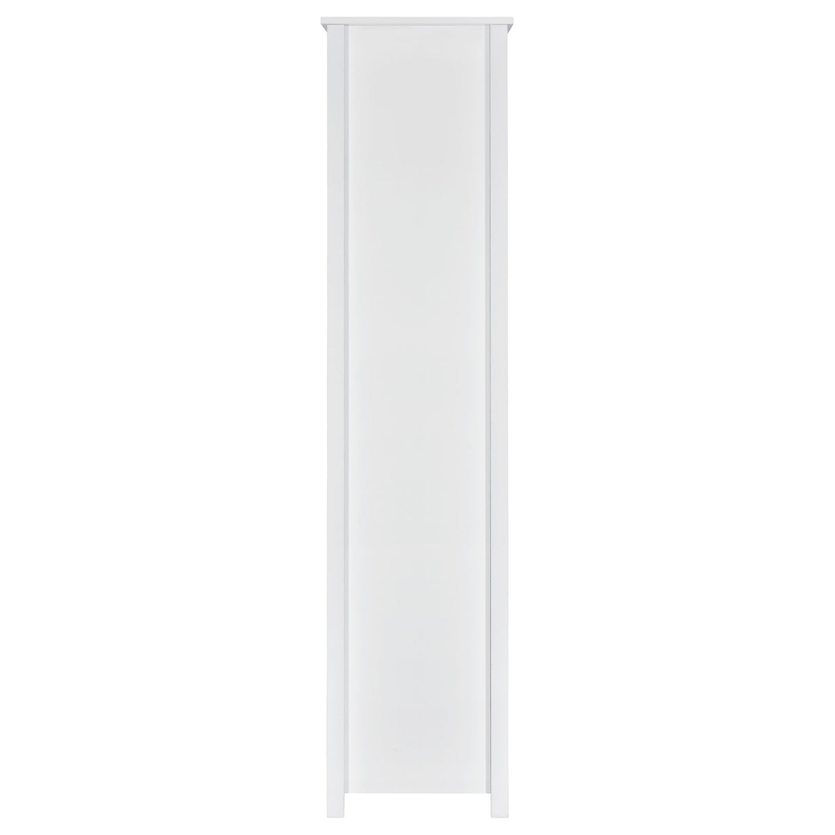 Dylan 68-inch 4-shelf Storage Bookshelf High Gloss
