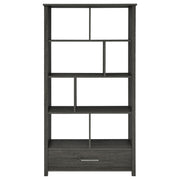 Dylan 68-inch 4-shelf Storage Bookshelf High Gloss