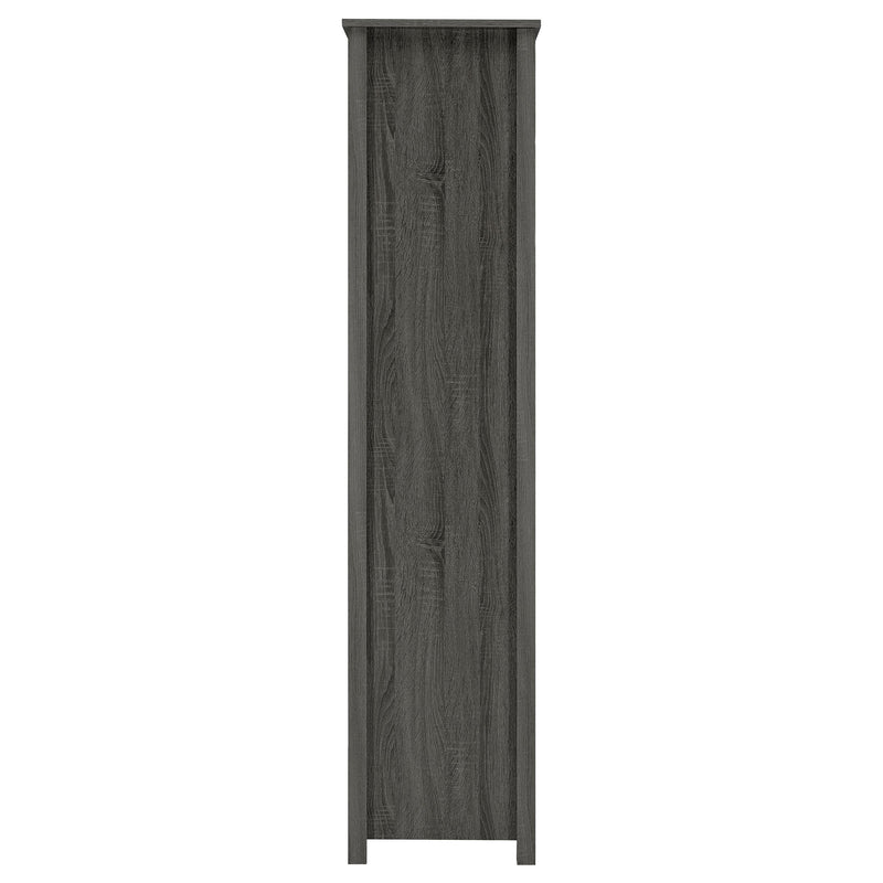 Dylan 68-inch 4-shelf Storage Bookshelf High Gloss