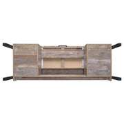 Samson 60-inch 4-drawer Office Computer Desk Weathered Oak