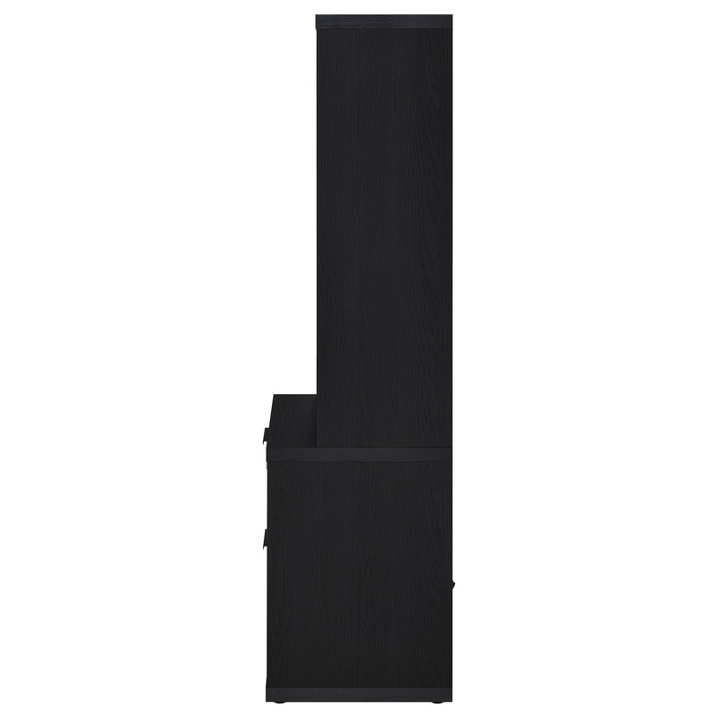 Westpark Wall Unit Bookcase Set with USB