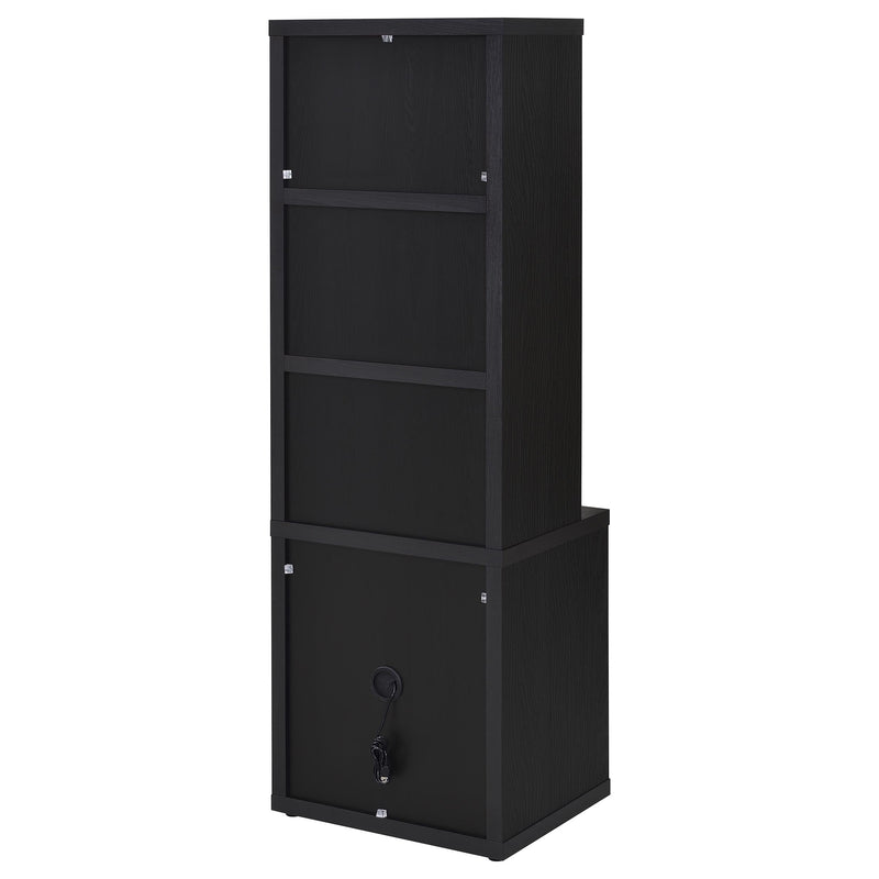 Westpark Wall Unit Bookcase Set with USB