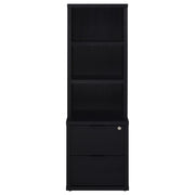 Westpark 3-shelf Bookcase USB and Lockable Drawer