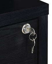 Westpark 3-shelf Bookcase USB and Lockable Drawer