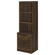 Westpark 3-shelf Bookcase USB and Lockable Drawer