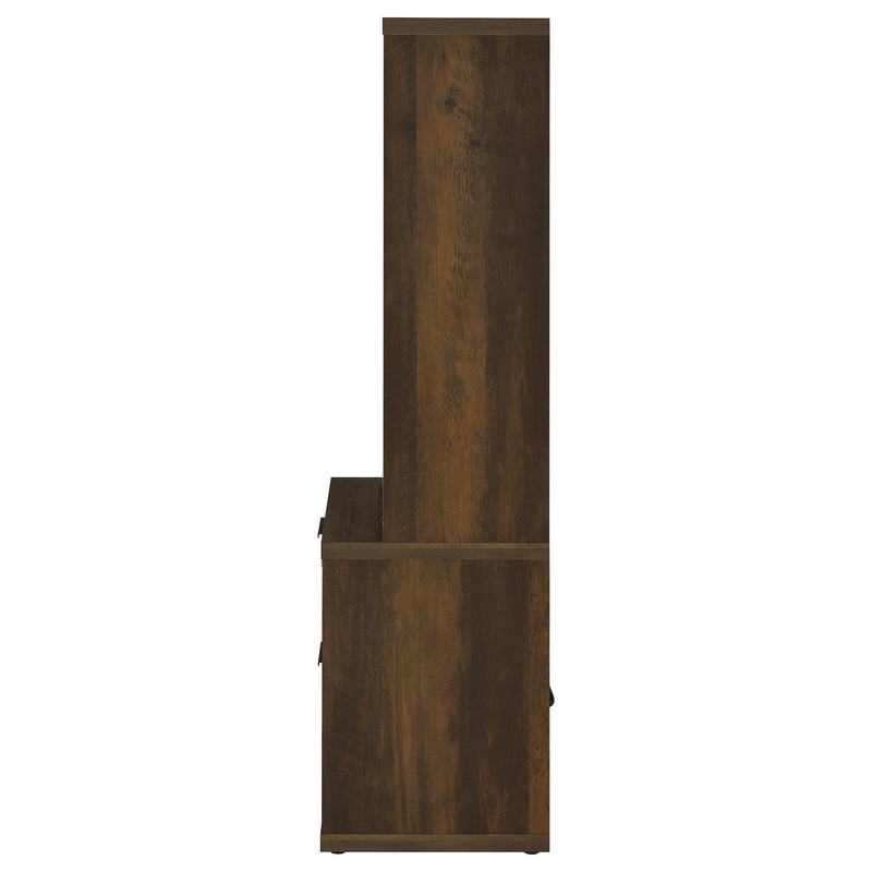 Westpark 3-shelf Bookcase USB and Lockable Drawer