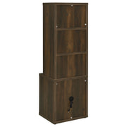 Westpark 3-shelf Bookcase USB and Lockable Drawer