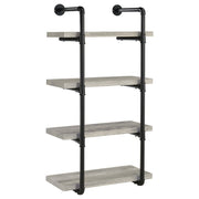 Elmcrest 24-inch 4-shelf Wall Bookshelf