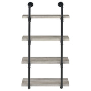 Elmcrest 24-inch 4-shelf Wall Bookshelf
