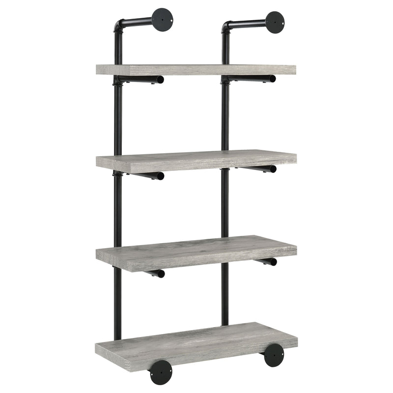 Elmcrest 24-inch 4-shelf Wall Bookshelf