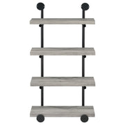 Elmcrest 24-inch 4-shelf Wall Bookshelf