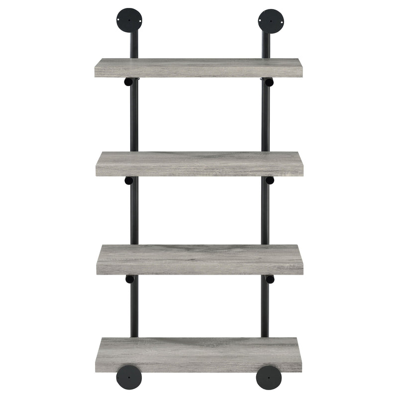 Elmcrest 24-inch 4-shelf Wall Bookshelf