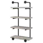 Elmcrest 24-inch 4-shelf Wall Bookshelf