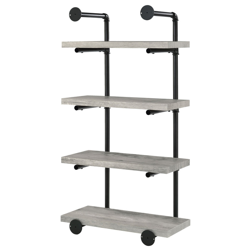 Elmcrest 24-inch 4-shelf Wall Bookshelf