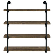Elmcrest 39-inch 4-shelf Wall Bookshelf