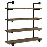 Elmcrest 39-inch 4-shelf Wall Bookshelf