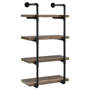 Elmcrest 24-inch 4-shelf Wall Bookshelf