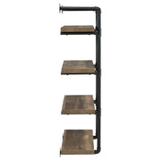 Elmcrest 24-inch 4-shelf Wall Bookshelf