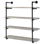 Elmcrest 39-inch 4-shelf Wall Bookshelf