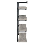 Elmcrest 39-inch 4-shelf Wall Bookshelf