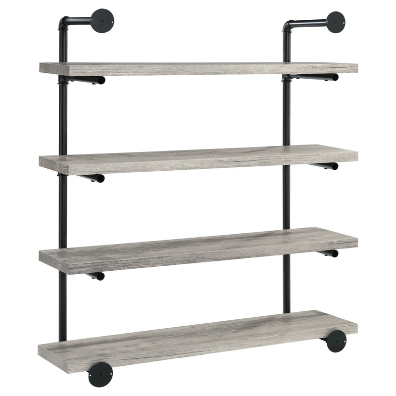 Elmcrest 39-inch 4-shelf Wall Bookshelf
