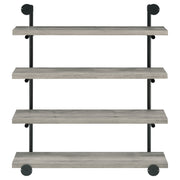 Elmcrest 39-inch 4-shelf Wall Bookshelf