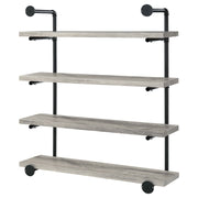 Elmcrest 39-inch 4-shelf Wall Bookshelf